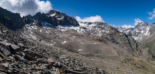 Vista lato Valleille, con Arolla, Ondezana, Santi ecc
