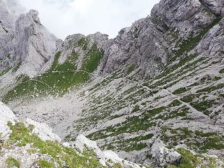 Verso la Forcella dell'Inferno