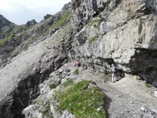 Verso la Forcella Sidon