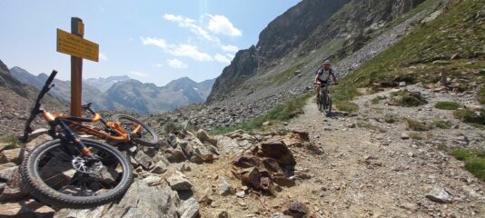 arrivo ciclabile al colle