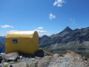 Vista dal bivacco verso il Gran Tournalin