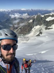 Salendo alla Roccia Nera