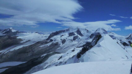 In primo piano Breitorn Centrale.