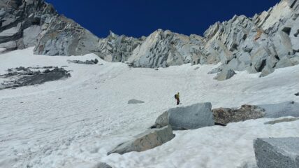 Traverso per andare a prendere la cresta (N)