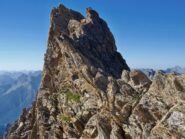 punta Marcello, la guardo da qui, 25 m. sotto...
