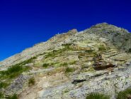 dalla spalla in pochi minuti si è in vetta