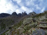 Guglie della Lausa, salendo