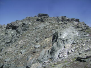 spunta il roccione di vetta
