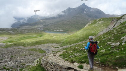 Ritorno verso il P.so di Gavia.