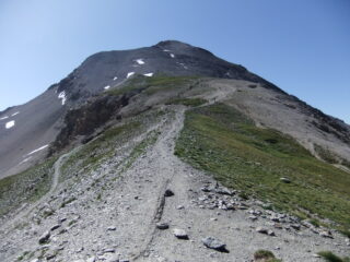 Lo Chaberton dal colle 