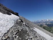Ultime lingue di neve prima della cima