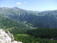 Casterino e la Rocca dell' Abisso dall Cima di Pian Tendasco