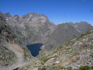 Lago del Chiotas e la bella Argentera