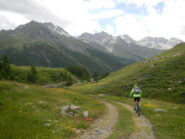 rientro dalla breve deviazione nella Valle Lunga