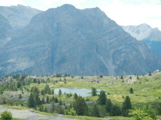 il Lago de Sarailles e la Montagne du Lasseron