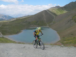 lo strappo che risale dal Lago 7 Colori