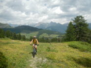 una bella serie di punti panoramici sul percorso