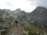 salita per il Col de la Ponsonnière