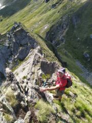 Discesa dal Monte Chateau