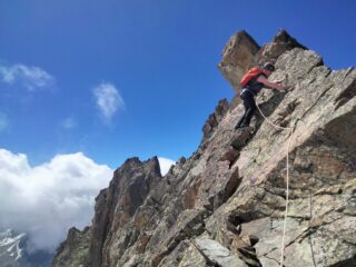 Tratto esposto dopo la Genova