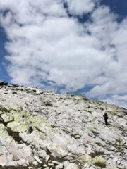 Il pianoro sopra la parete 