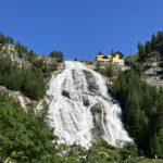 La cascata della Frua in tutta la sua imponenza