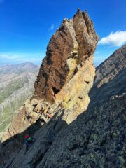 In prossimità del dente 