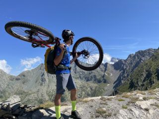 Arrivo al colle Vittona