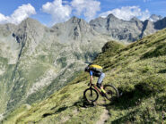 Inizio discesa subito hard