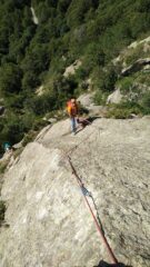 dallo spigolo di L8 Gianpaolo in sosta