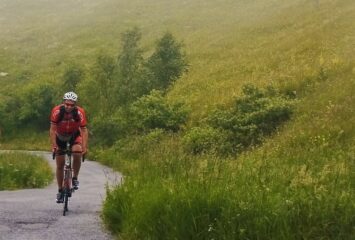 Arrivo al colle del Prel