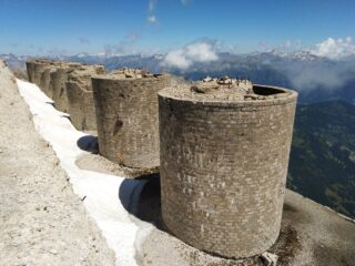Le torrette dall' alto