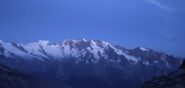 Il panorama di fronte