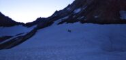 Il mattino verso il Lagginjoch