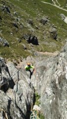 L1 di Ramonage 4b un bel camino 