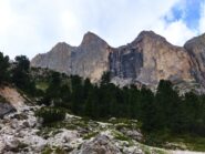 La parete da Gardeccia