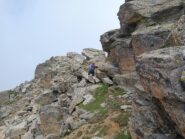 Pochi metri alla vetta...