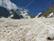 Situazione del ghiacciaio al 23/7/23