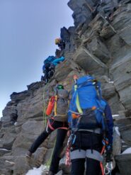 Sbagliamo strada e ci facciamo superare come dei babbi.. pazienza