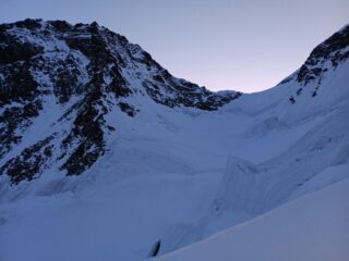 Avvicinamento.. semicerchio a destra per aggirare i bestioni