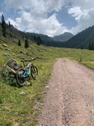 Spianata poco sotto Malga Cazzorga