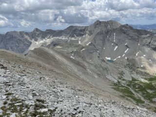scendendo al Petit col du Talon