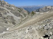 discesa dal colle
