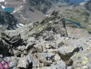 discesa verso il Colle della Gran Rossa