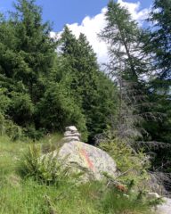 Segnavia sopra l’alpe Nolle
