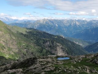 Lago del Marmo visto dal Sentiero Bove