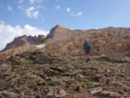 Ultimo tratto di pietraia prima della cima