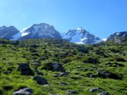 Salendo al Rifugio Chabod.