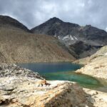 Il laghetto nei pressi del Rifugio.