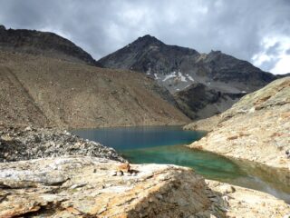 Il laghetto nei pressi del Rifugio.